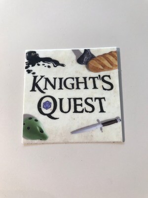 Knight's Quest Logo Sticker