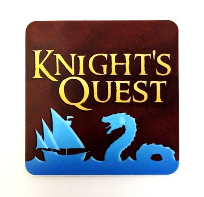 Knight's Quest Logo Sticker