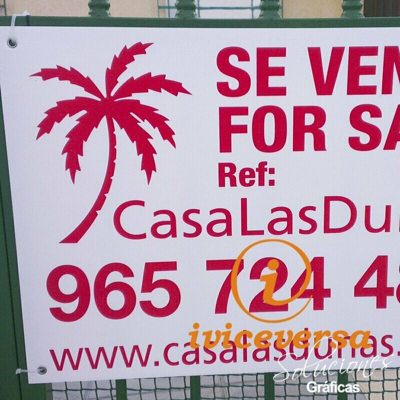 100x70 cm.  60 ud.  Carteles Polipropileno