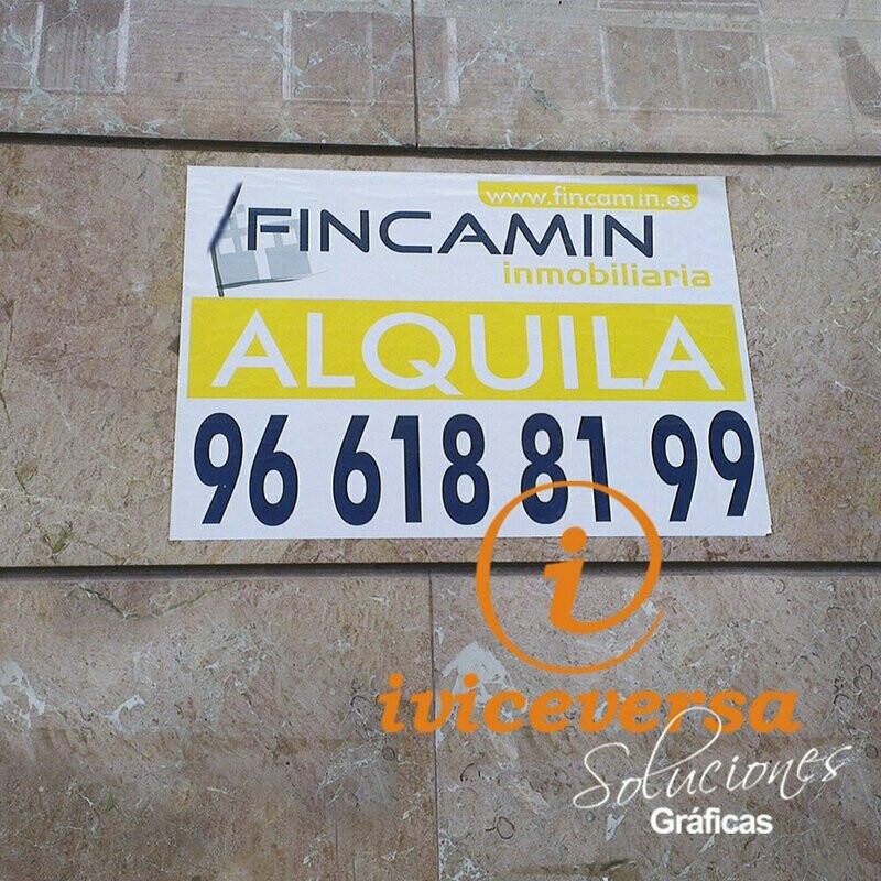 70x50 cm.  50 ud. Carteles adhesivos