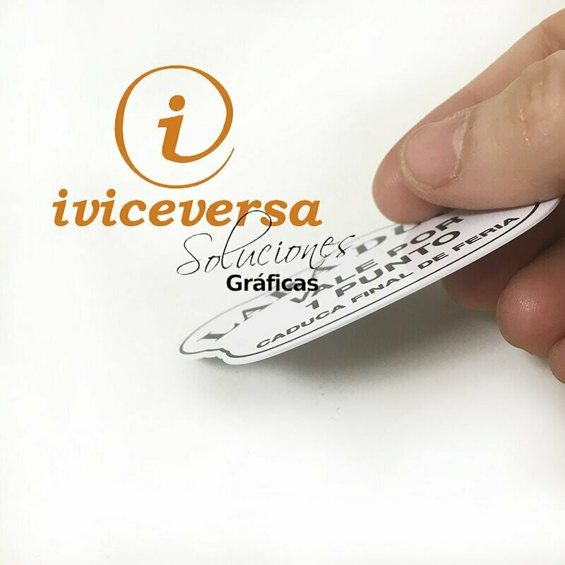 Tarjeta con forma PVC, 700 micras