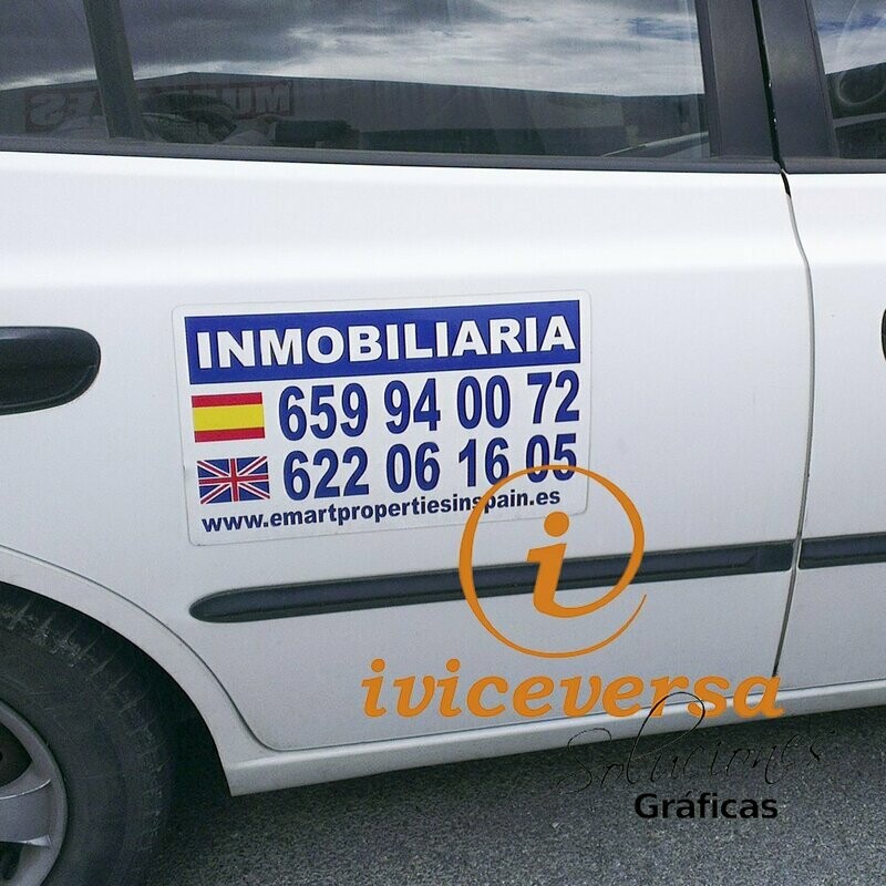 Cartel Imán Lámina Magnética 0,85 mm