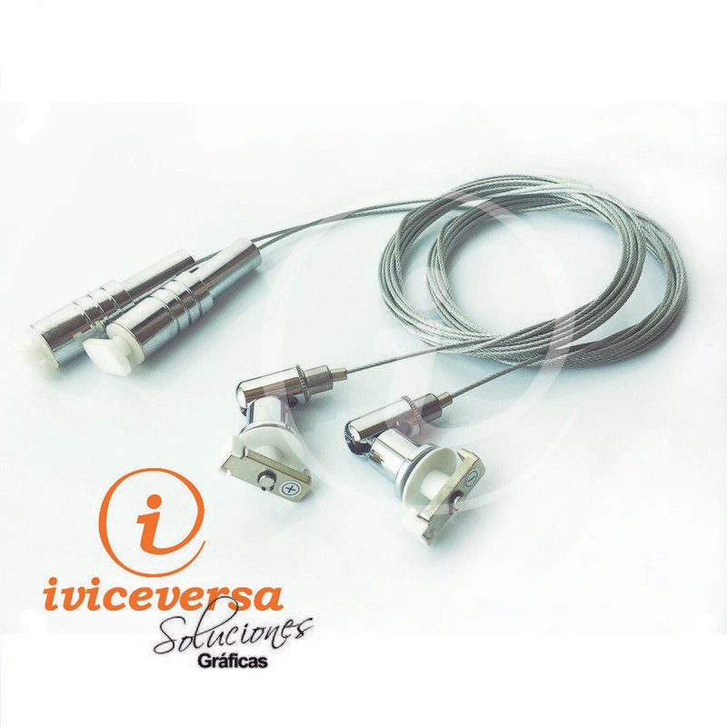 Kit cable riel-riel giratorio perfil electificado (Cable Kit)