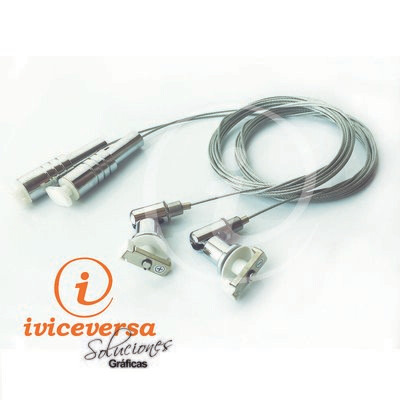 Kit cable riel-riel giratorio perfil electificado (Cable Kit)