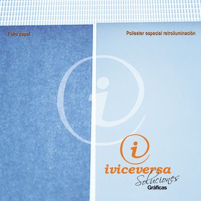 Papel Poliester Especial led A4 - 100 hojas