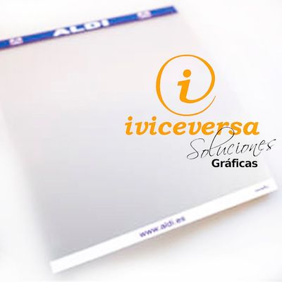 Carpetas adhesiva Personalizado a todo color. A0 vertical