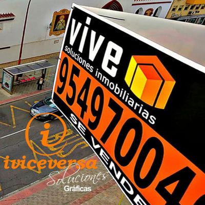 60x40 cm.  Carteles Polipropileno Digital