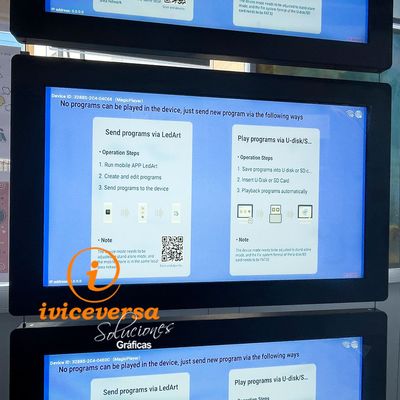 Carpeta led LCD Play (con cable) Carpeta led LCD Play (con cable)