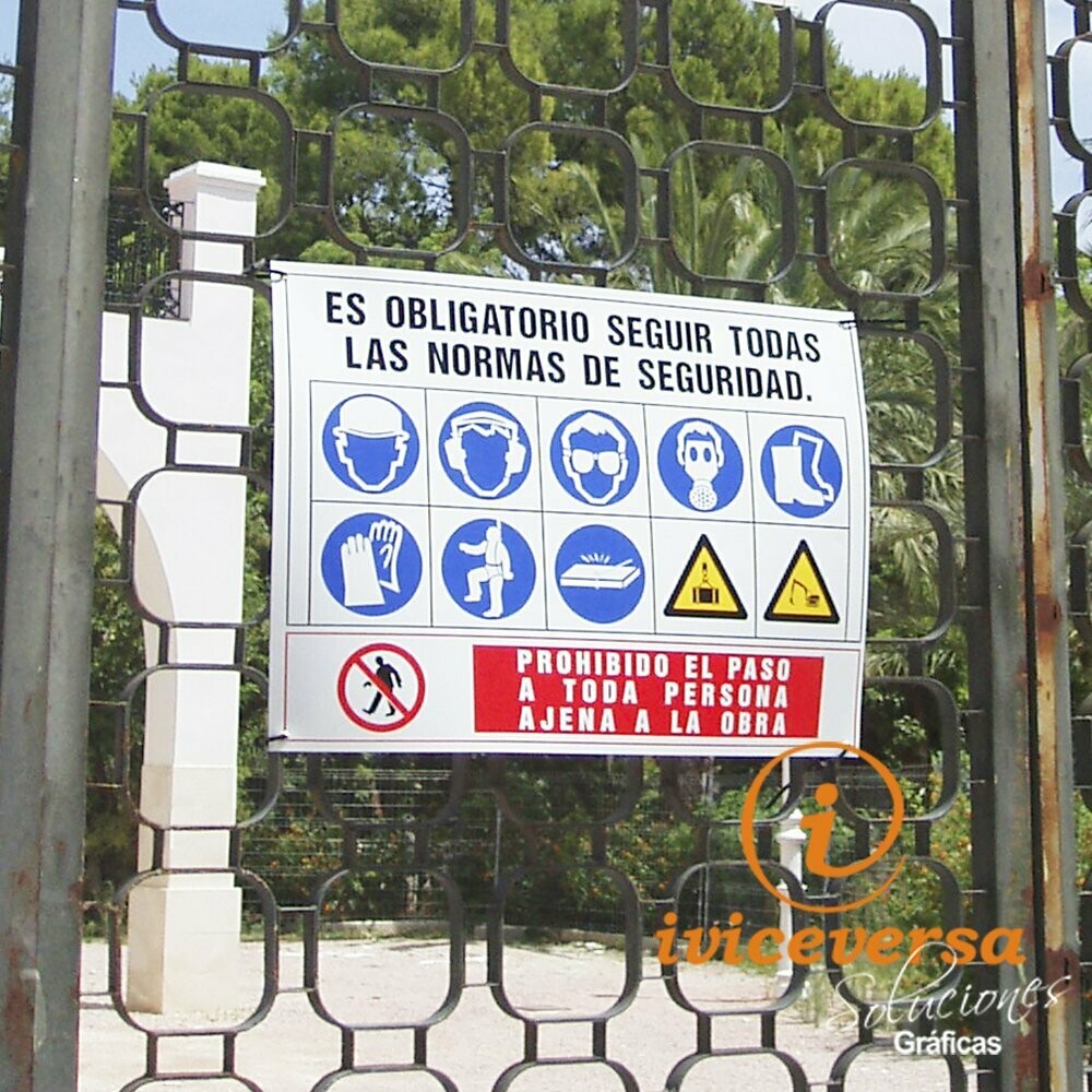 100x70 cm. 100 ud. Cartel PVC 100x70 cm. 100 ud. Cartel PVC