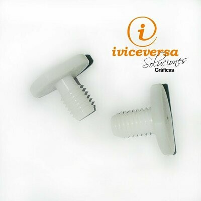 Rosca y arandela aislante Nylon 1 pieza (Cable Kit) Rosca y arandela aislante Nylon 1 pieza (Cable Kit)
