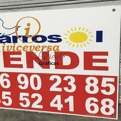 70x50 cm. 200 ud. Carteles Polipropileno 70x50 cm. 200 ud. Carteles Polipropileno