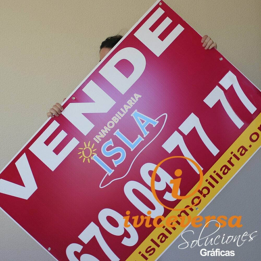 120x50 cm. 30 ud. Carteles Polipropileno 120x50 cm. 30 ud. Carteles Polipropileno