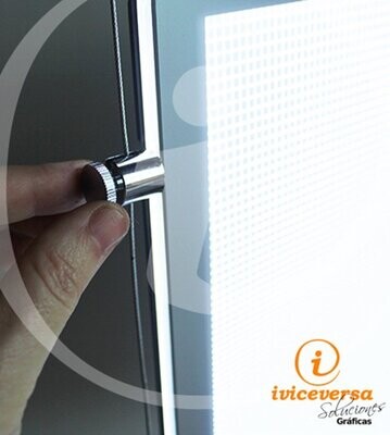 Carpeta led Gris Recta A3 (Cable Kit) Carpeta led Gris Recta A3 (Cable Kit)