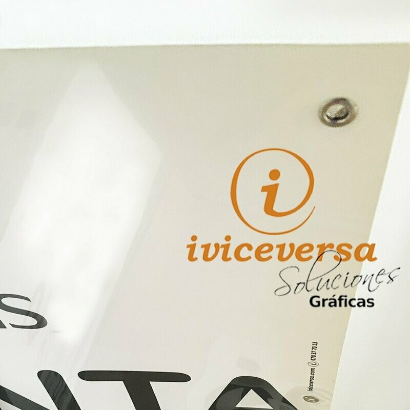 35x33 cm. 100 ud. Carteles PVC