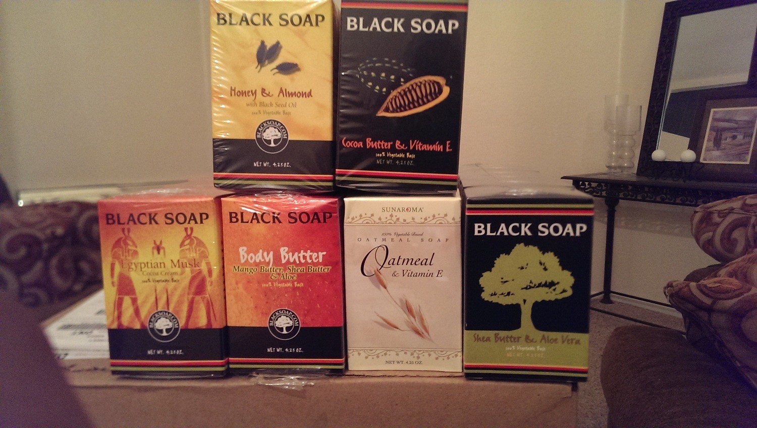 Black Soap Cocoa Butter &amp; Vitamin E
