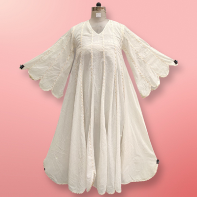 White Plain Crystal Meher 300 AED