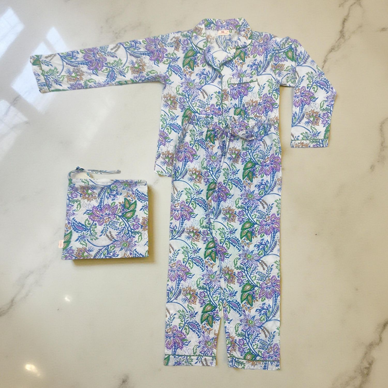 1 Dozen Cotton Pajama Set Long Sleeves 14