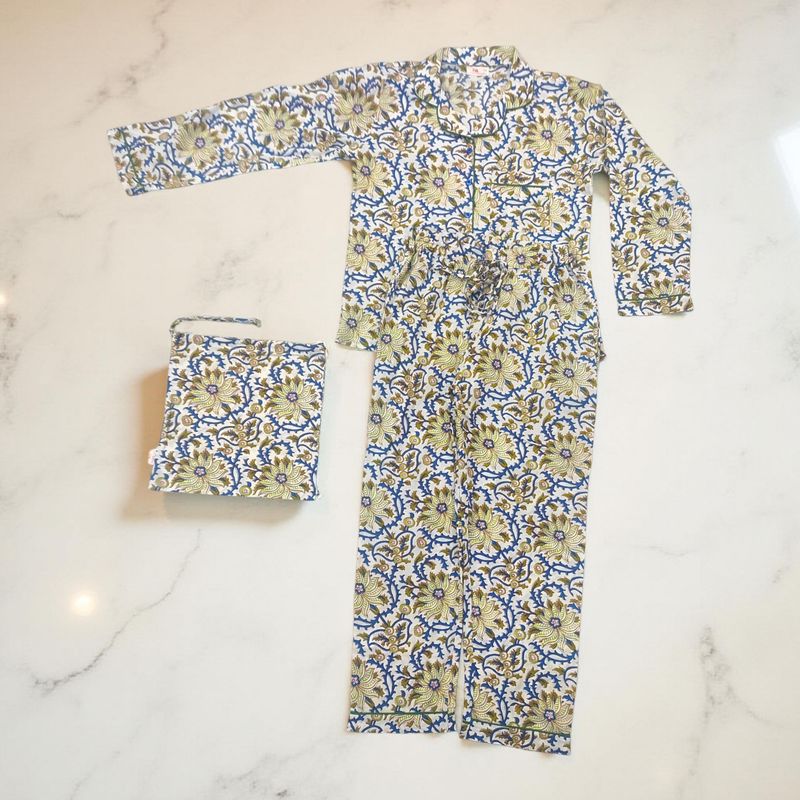1 Dozen Cotton Pajama Set Long Sleeves 12