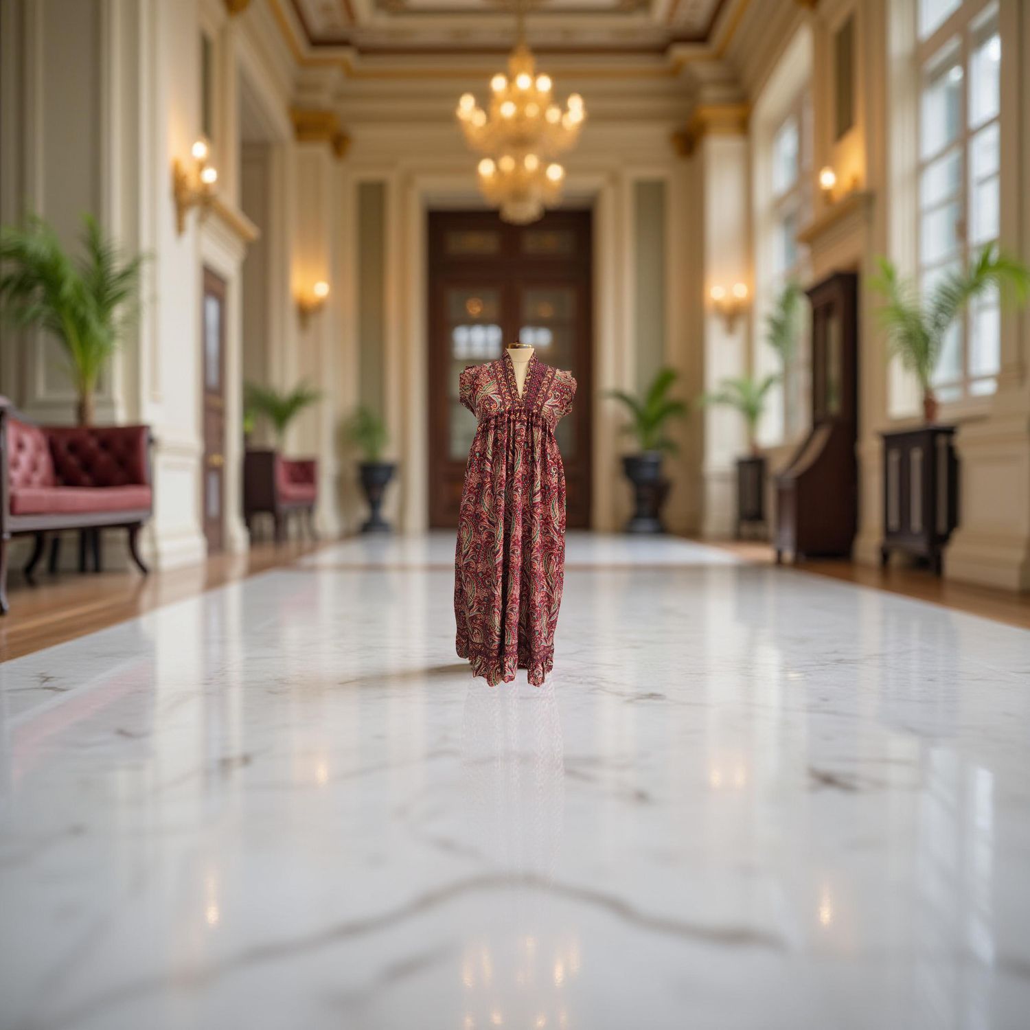 1 Dozen Cotton Girls Jalabiya Dress AMANI Silk GIRLS 07