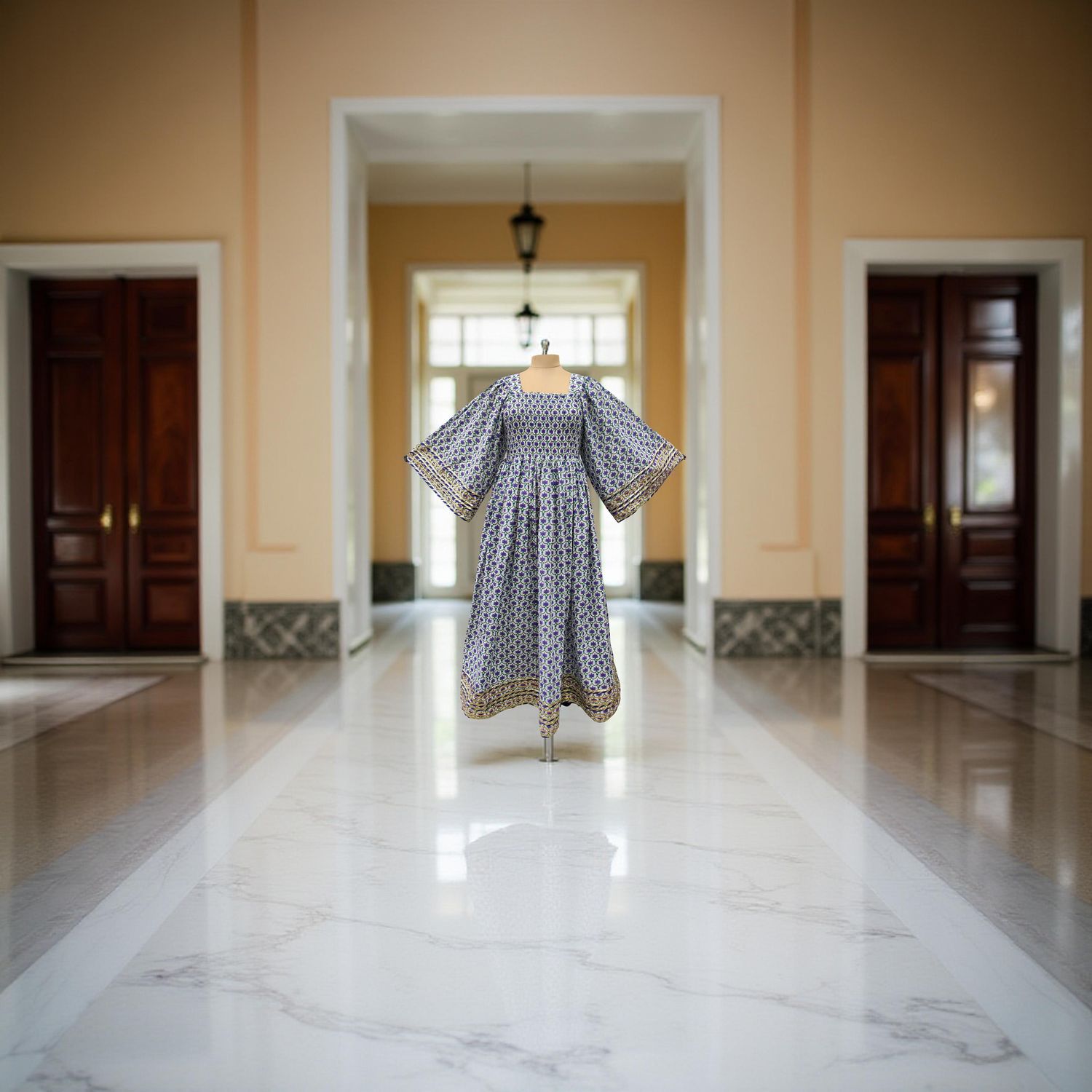 1 Dozen Cotton Girls Jalabiya Dress ELZINA GIRLS 01