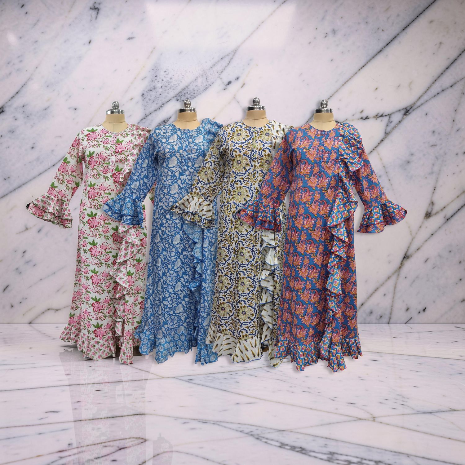 1 Dozen -12 Pcs Cotton Jalabiya Dress Princess 21