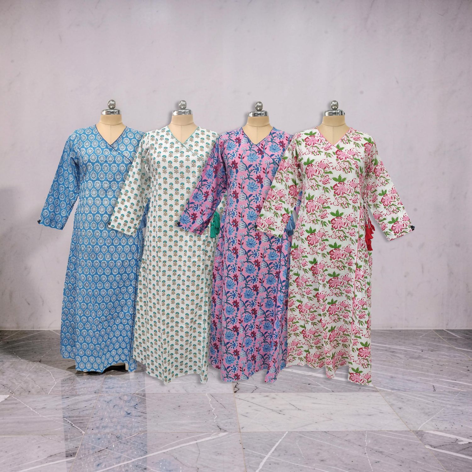 1 Dozen -12 Pcs Cotton Jalabiya Dress Qifa 22