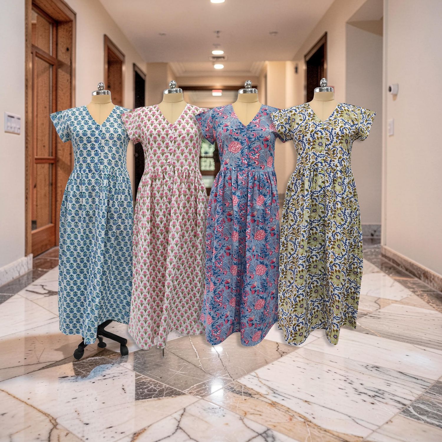 1 Dozen -12 Pcs Cotton Jalabiya Dress Precious 20