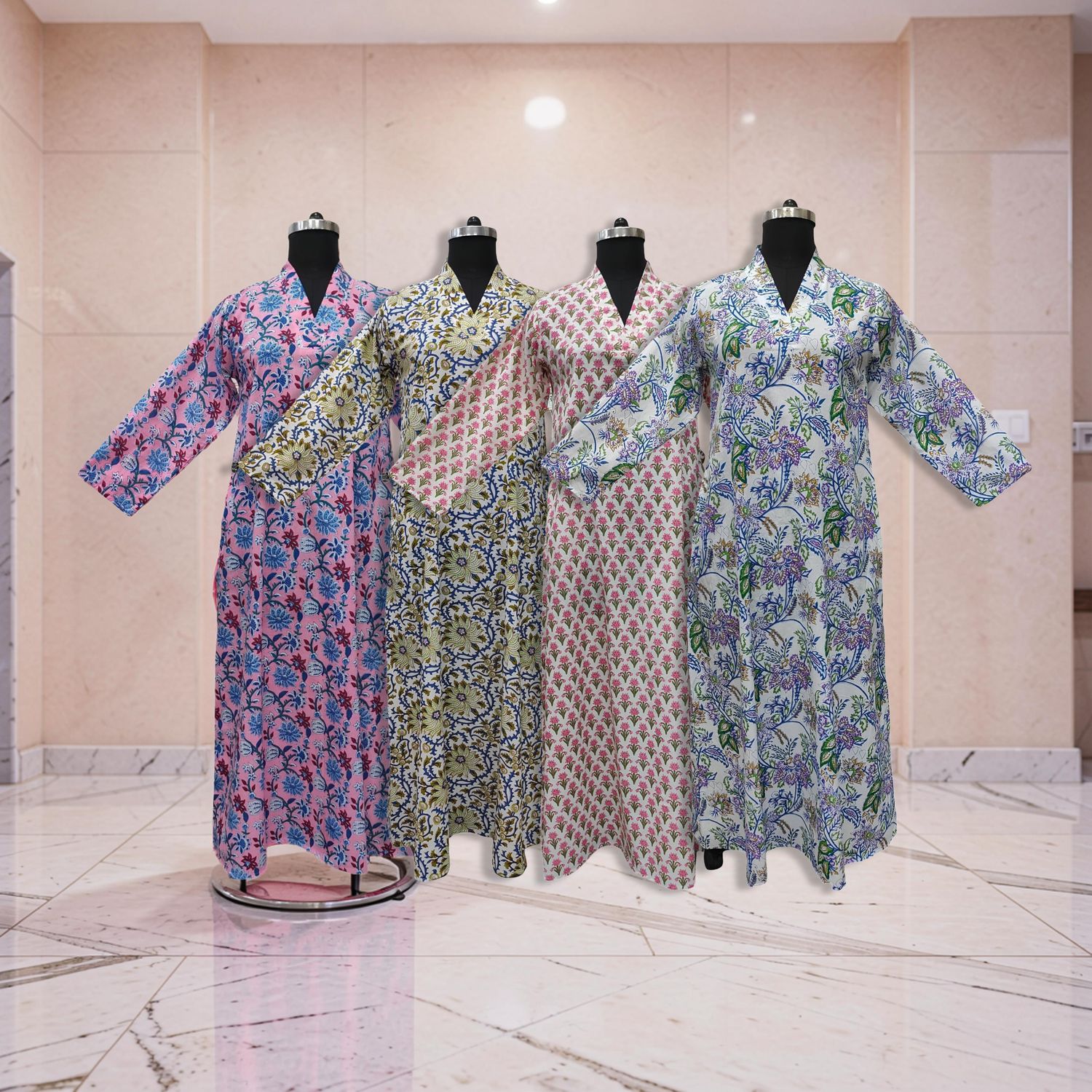 1 Dozen -12 Pcs Cotton Jalabiya Dress Teena 27