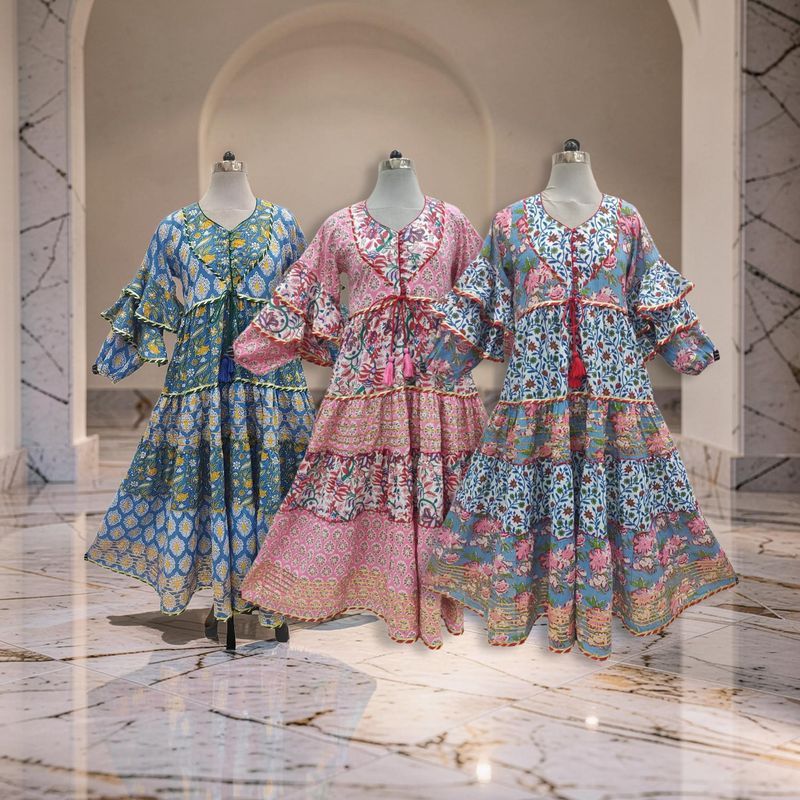 1 Dozen -12 Pcs Cotton Jalabiya Dress Adeeba 39