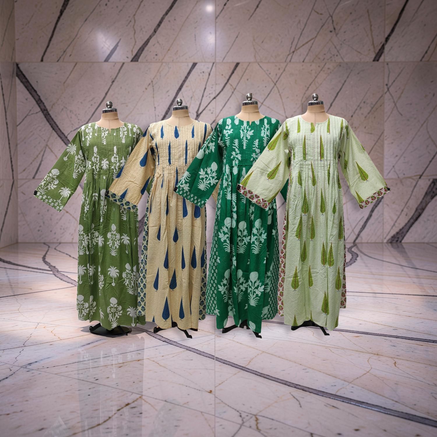 1 Dozen -12 Pcs Cotton Jalabiya Dress Aaron 46