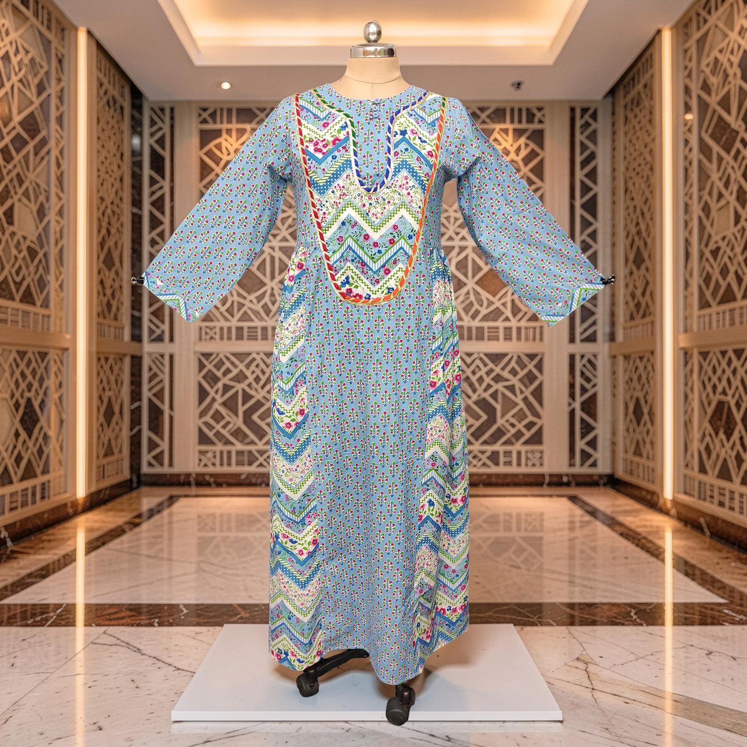1 Dozen -12 Pcs Cotton Jalabiya Dress Suf