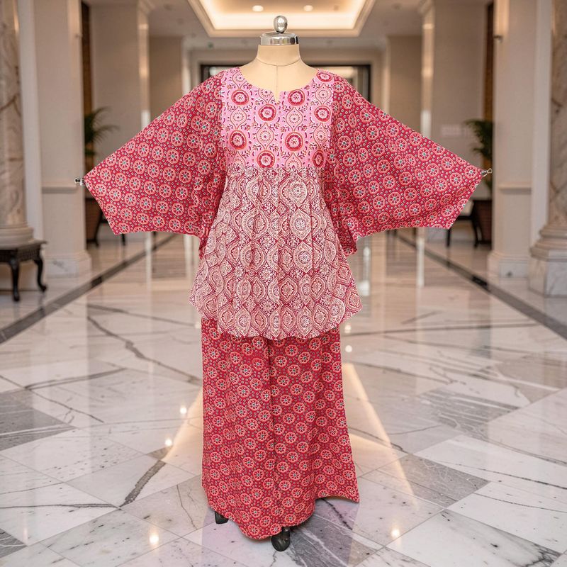 1 Dozen -12 Pcs Cotton Dress Jalabiya 2 Pcs Co-ord Set Gohar