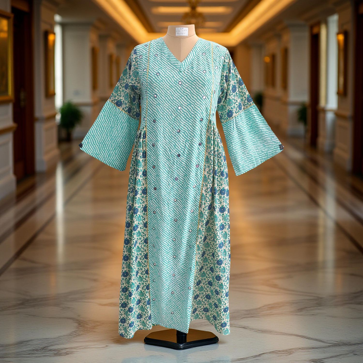 1 Dozen -12 Pcs Cotton Jalabiya Dress Saida