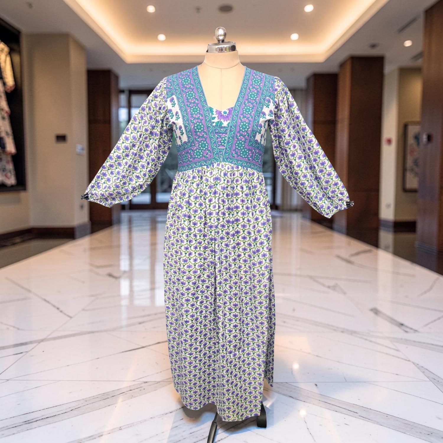 1 Dozen -12 Pcs Cotton Jalabiya Dress Faida