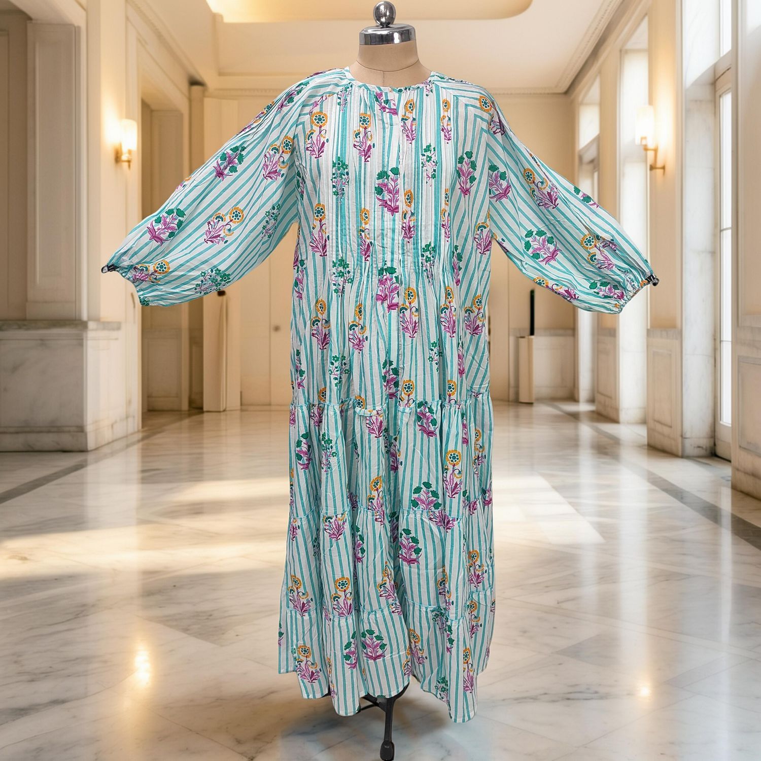 1 Dozen -12 Pcs Cotton Jalabiya Dress Fawz