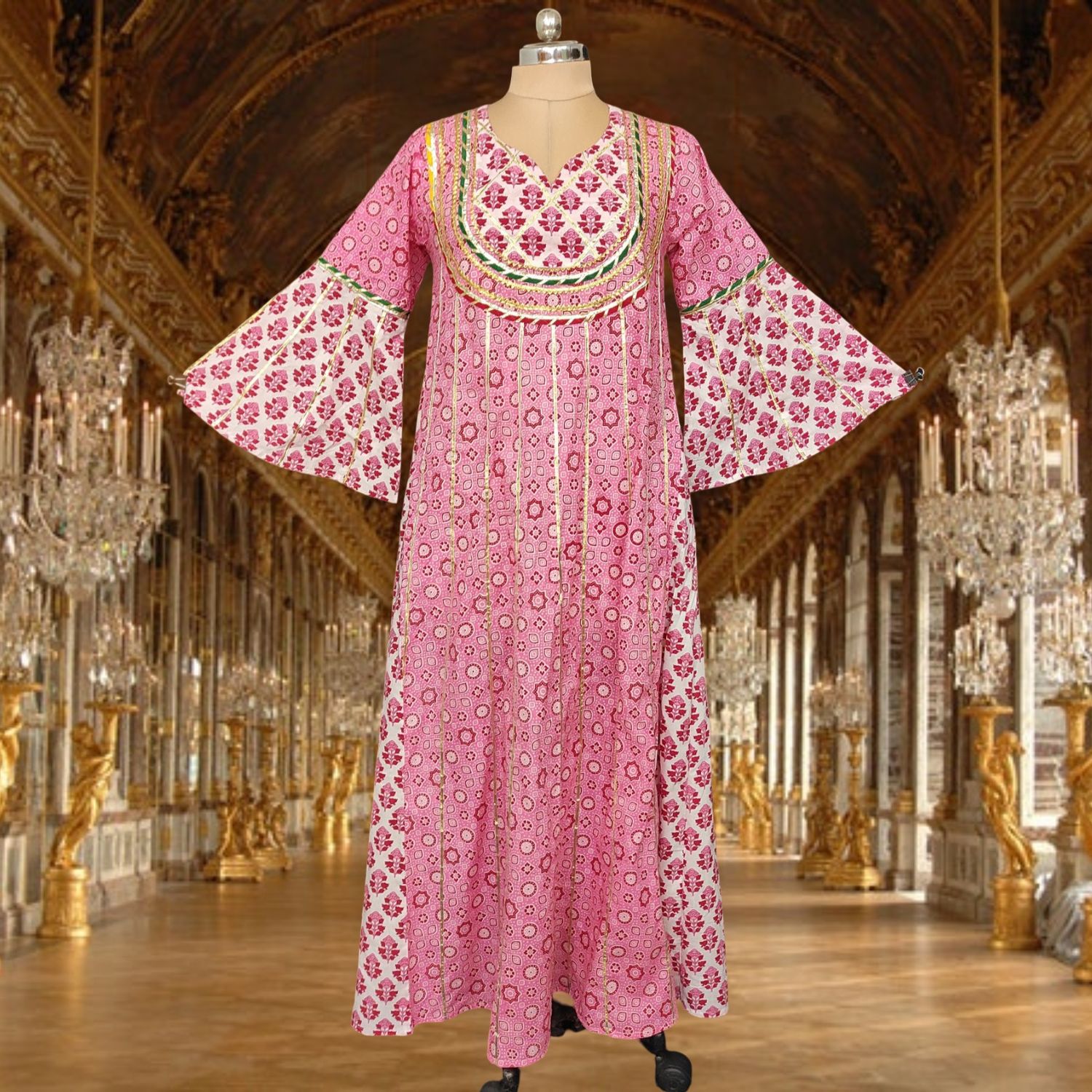 1 Dozen -12 Pcs Cotton Jalabiya Dress Fatuma