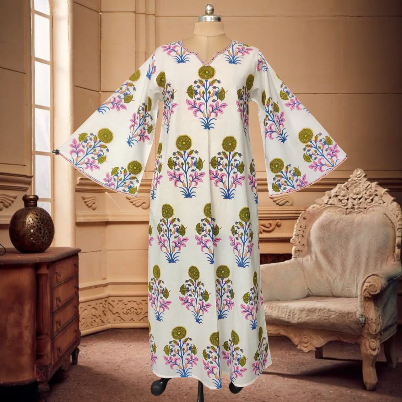 1 Dozen -12 Pcs Cotton Jalabiya Dress Hajna