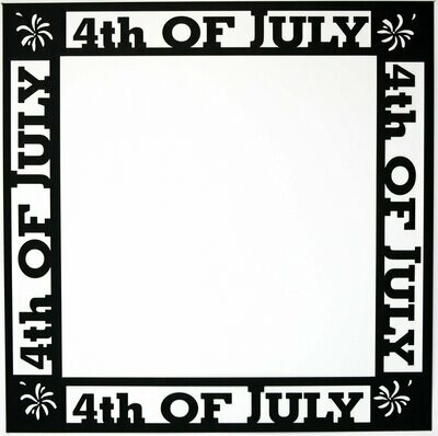 4th Of July Frame Page