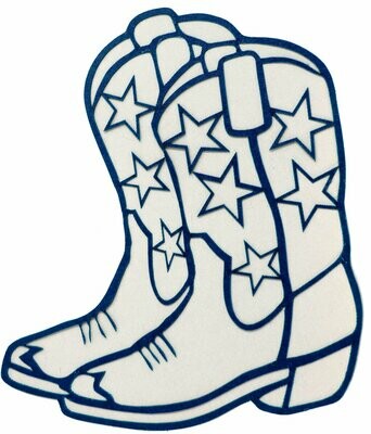 Cowboy Boots with Stars