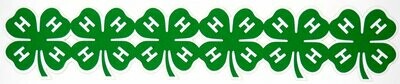 4-H Clover (with Shadow Border)