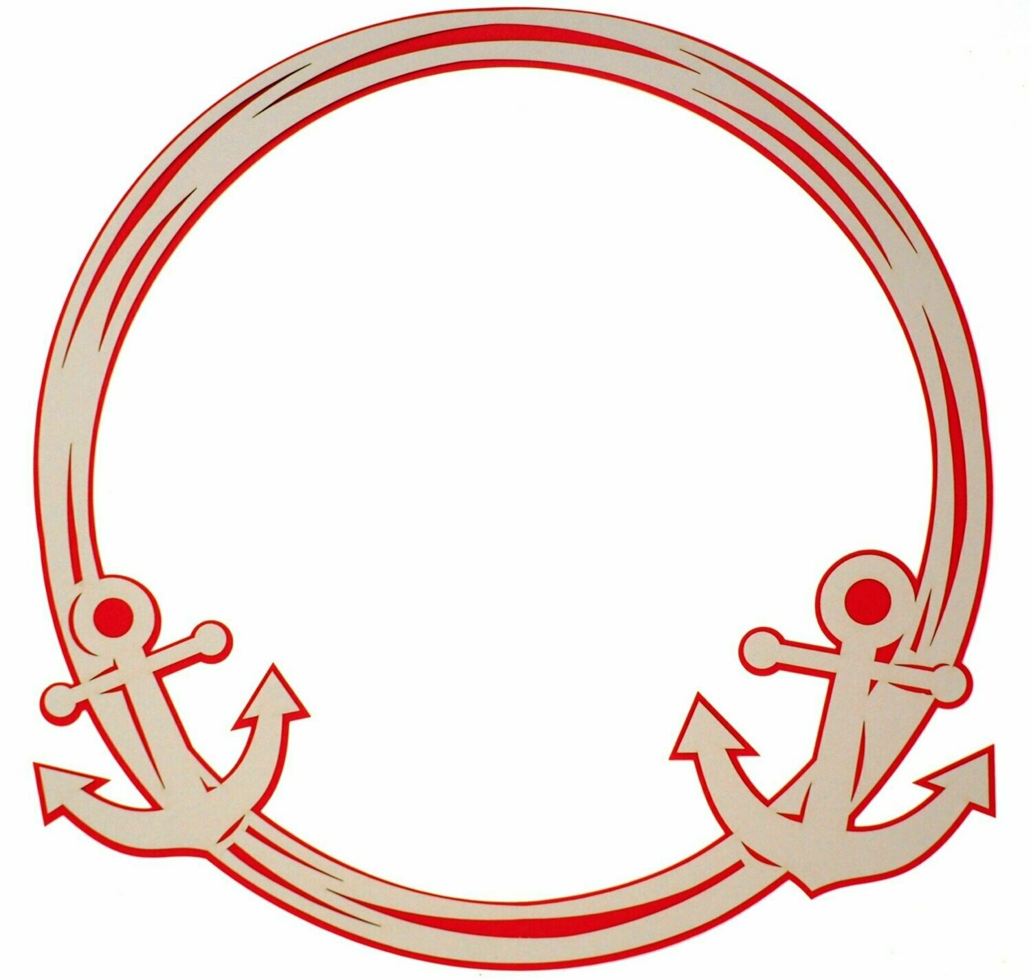 Anchors Circle Frame