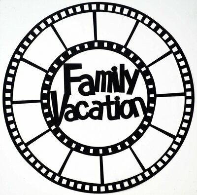 Family Vacation Pic Wheel