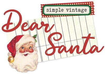 Simple Vintage Dear Santa