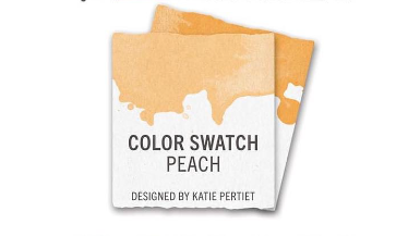 Color Swatch Peach
