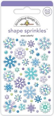 Snow Much Fun - Snow Colorful Shape Sprinkles