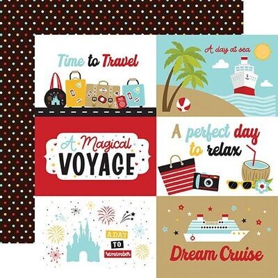 A Magical Voyage - 6x4 Journaling Cards