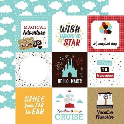 A Magical Voyage - 4x4 Journaling Cards