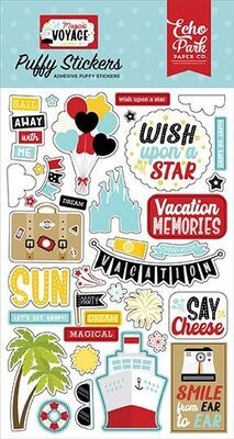 A Magical Voyage - Puffy Stickers