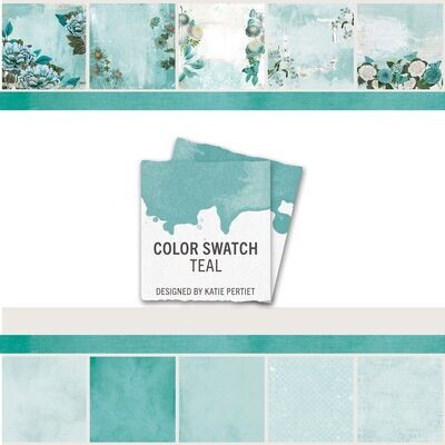 Color Swatch Teal - 12x12 Collection Pack