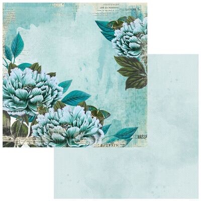 Color Swatch Teal - Teal-Paper 1